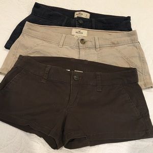 Short shorts- cotton/twill